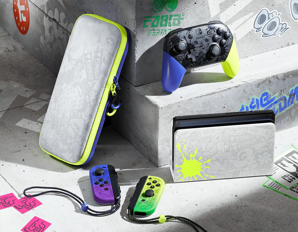 《喷射战士3》限定版NS主机和Pro手柄公布，8月26日发售