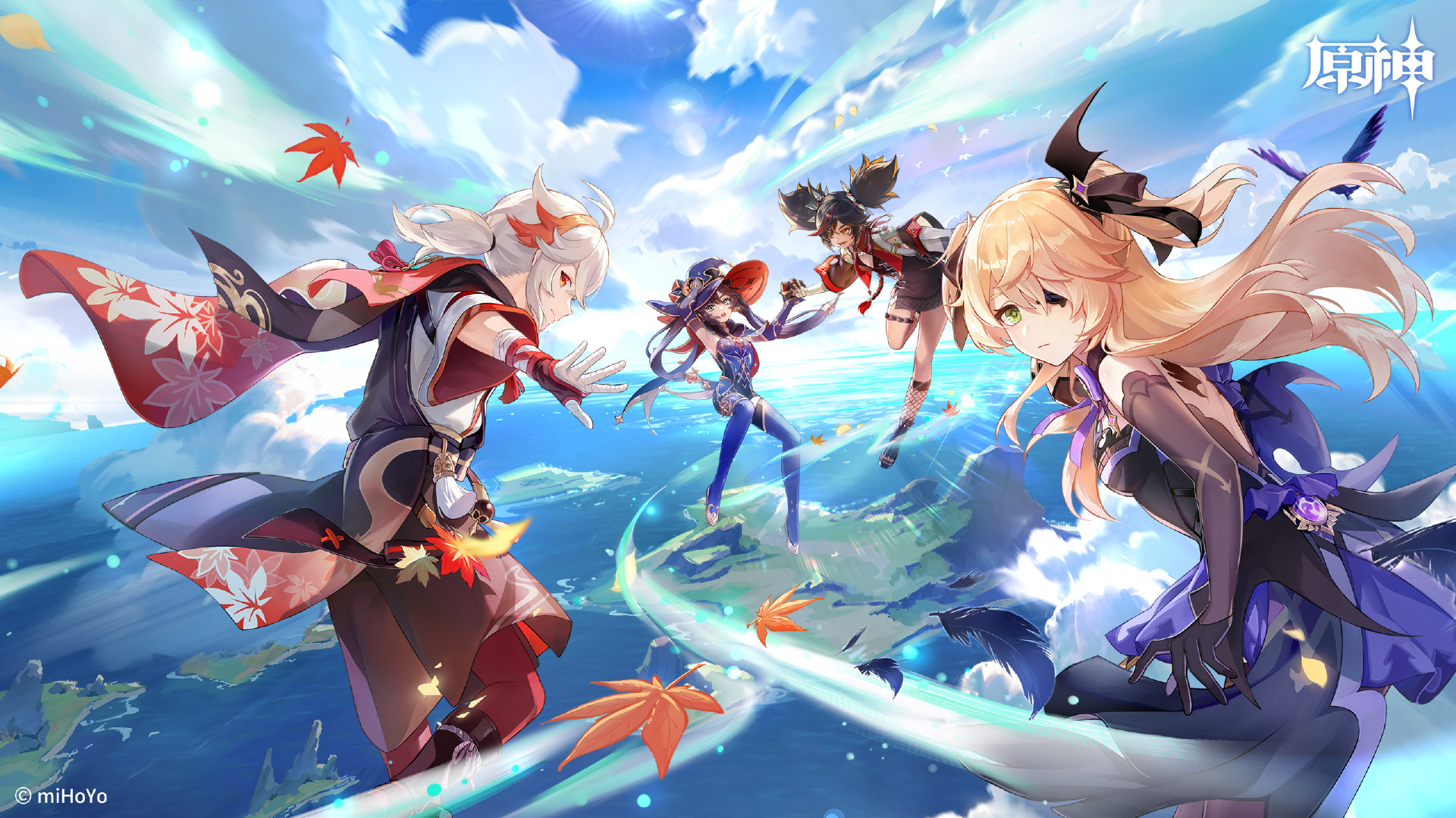 原神：2.8版本官方「壁纸放送」