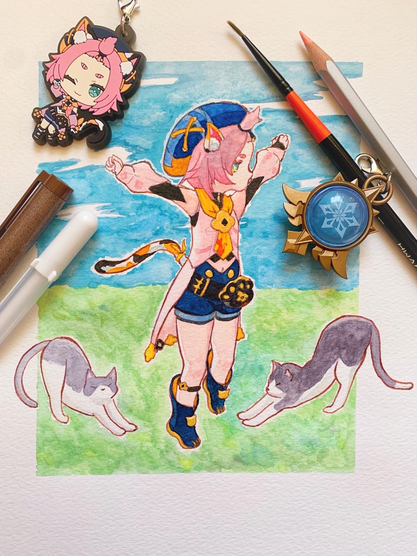 【Pixiv原神】#午安【220825】