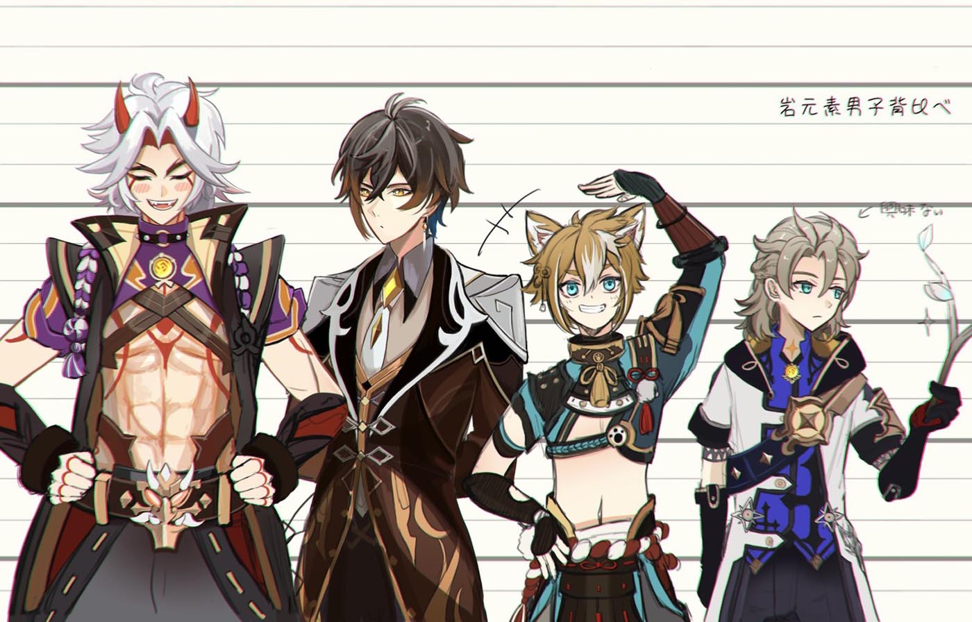 【原神同人图系列】#早安【220829】