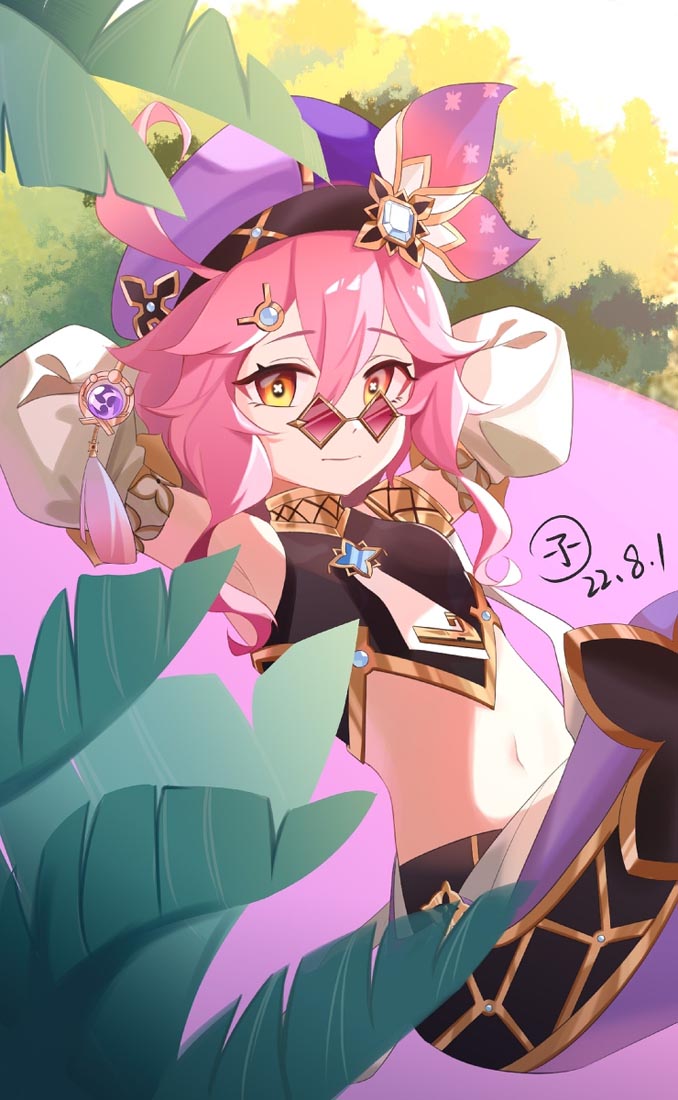 【原神同人图系列】#午安【220829】