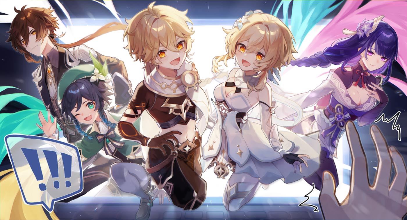 【原神同人图系列】#午安【220829】