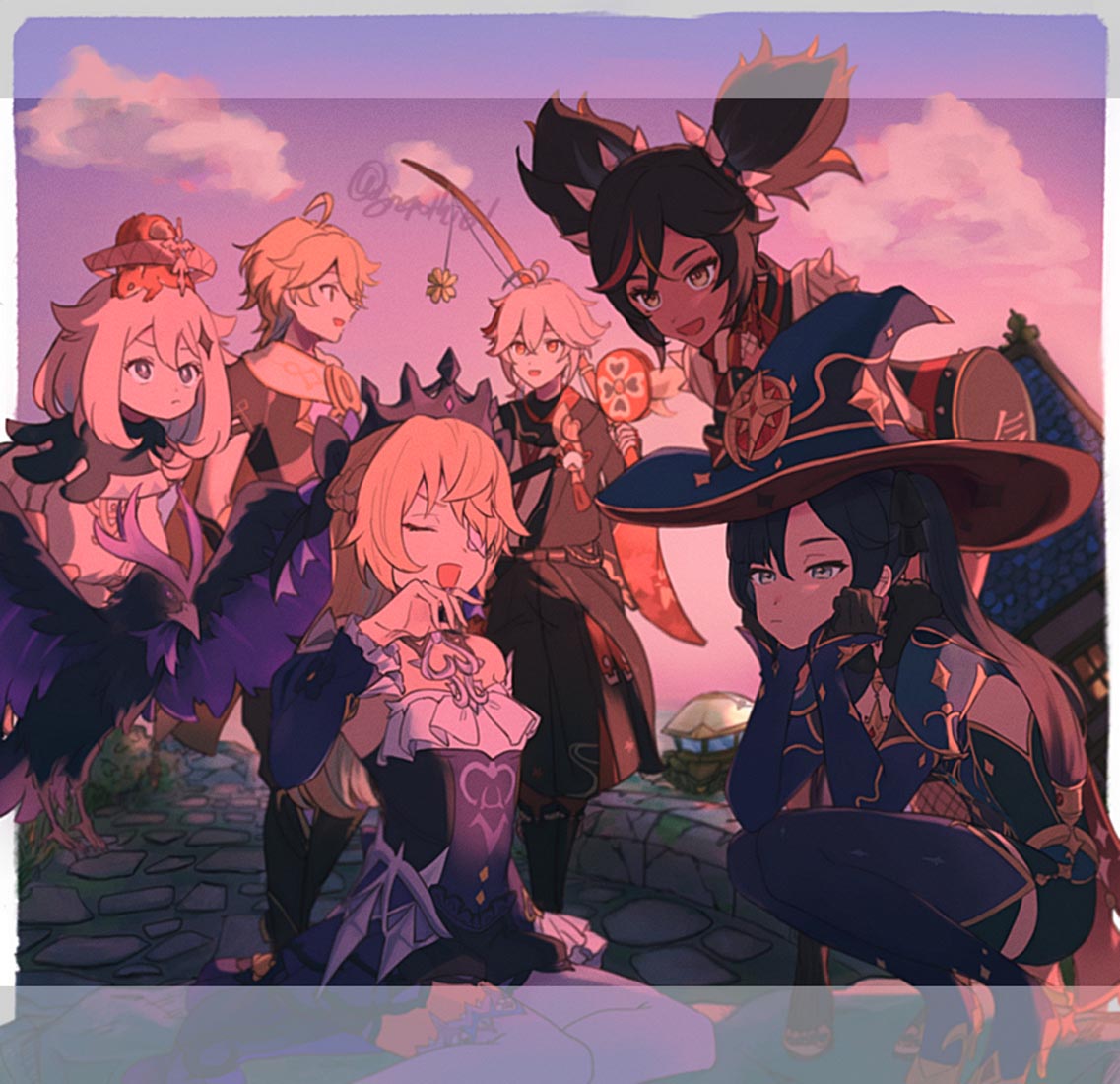 【同人图原神】#午安【220904】