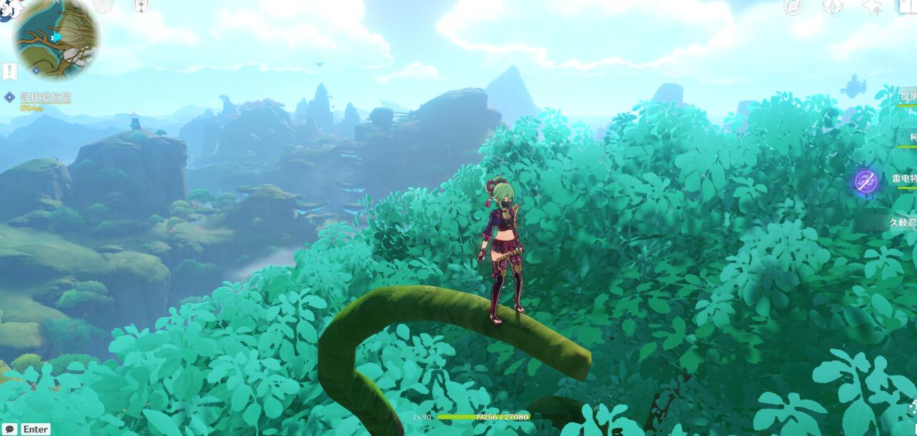 原神3.0攻略：须弥城 净善宫【华丽宝箱*2、草神瞳*1、隐藏成就：究竟一切智地】