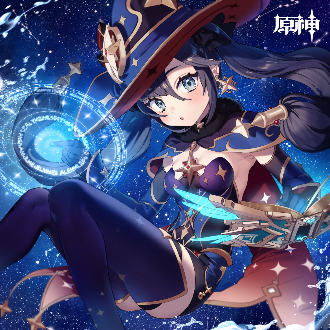 原神：“莫娜” 生日快乐 官方贺图