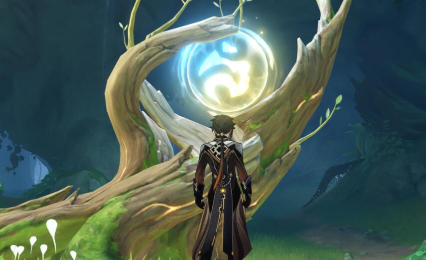 原神3.0攻略：水天丛林  拍摄法留纳神机【隐藏成就：都汇进了激流】