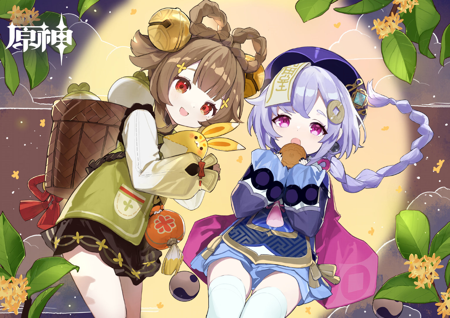 原神：2022 “中秋快乐” 官方贺图