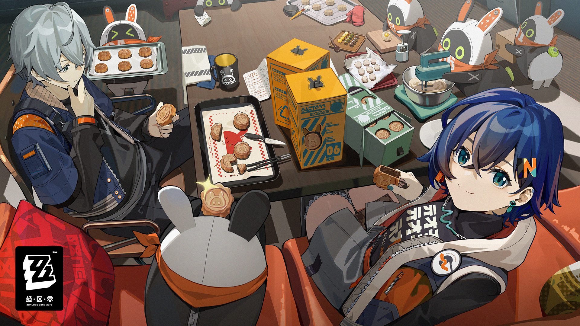 【绝区零】2022 中秋快乐 官方贺图