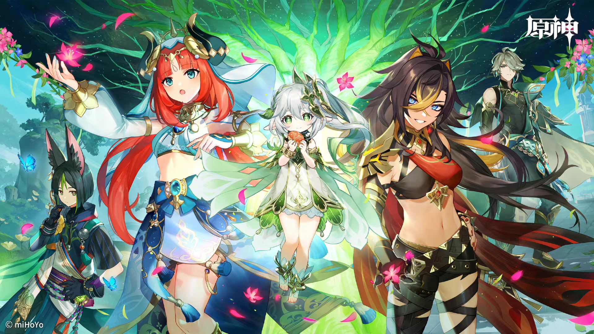 原神：3.0版本官方「壁纸放送」