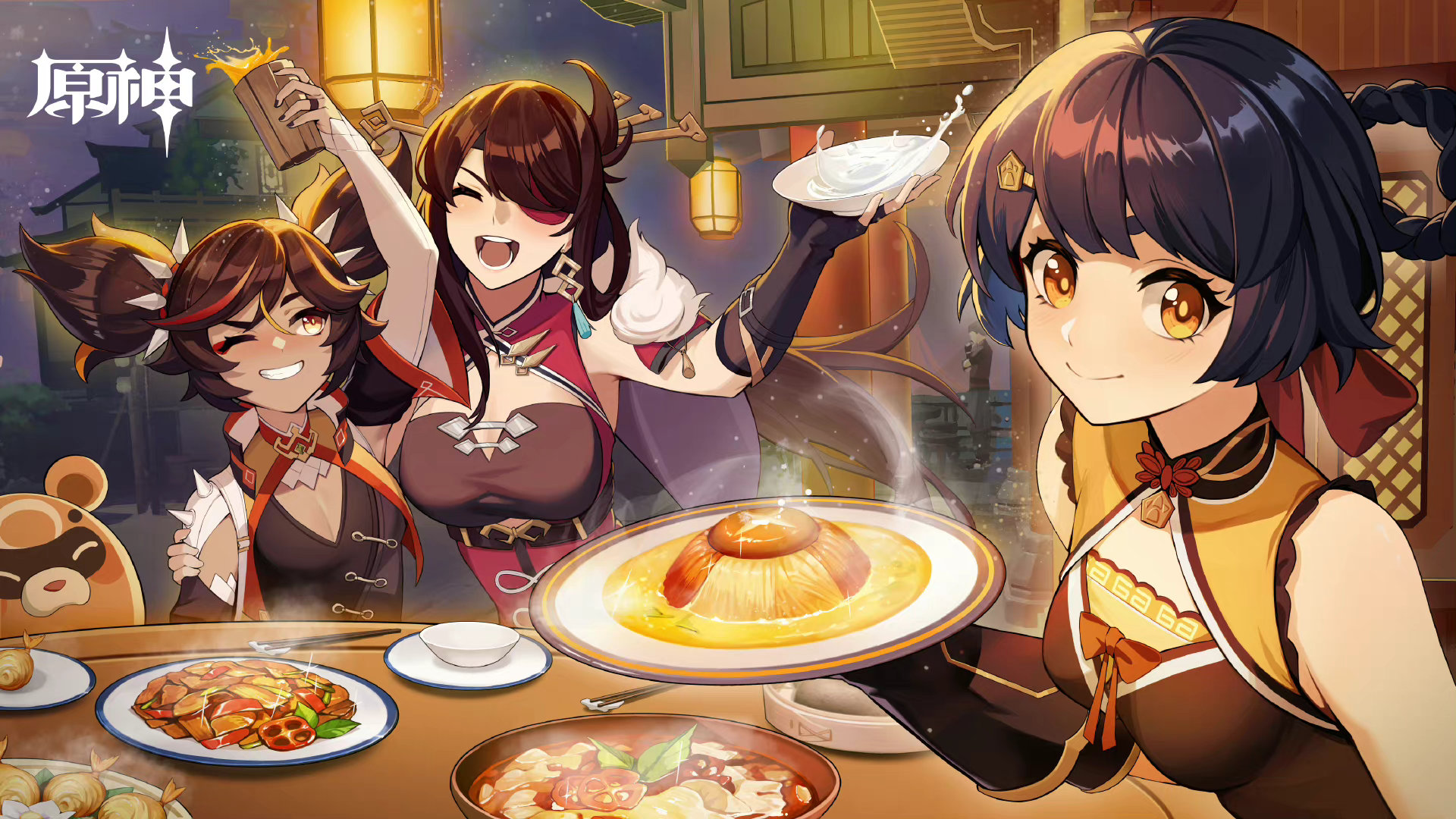 原神：「微博粉丝数600W」官方合图