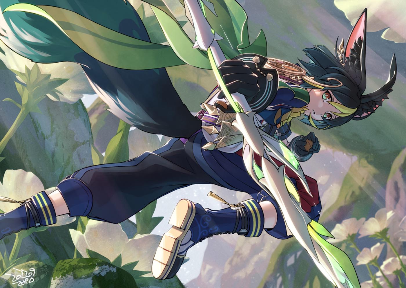 【同人图原神】#午安【221005】