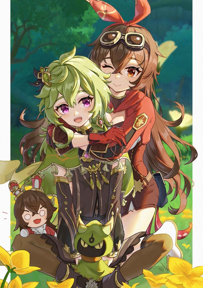 【原神同人图】#午安【221008】