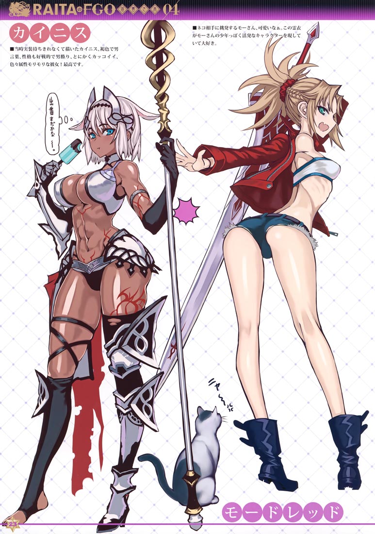 FGO画集：RAITAのFGO落書き本04【画师：RAITA】（C100）