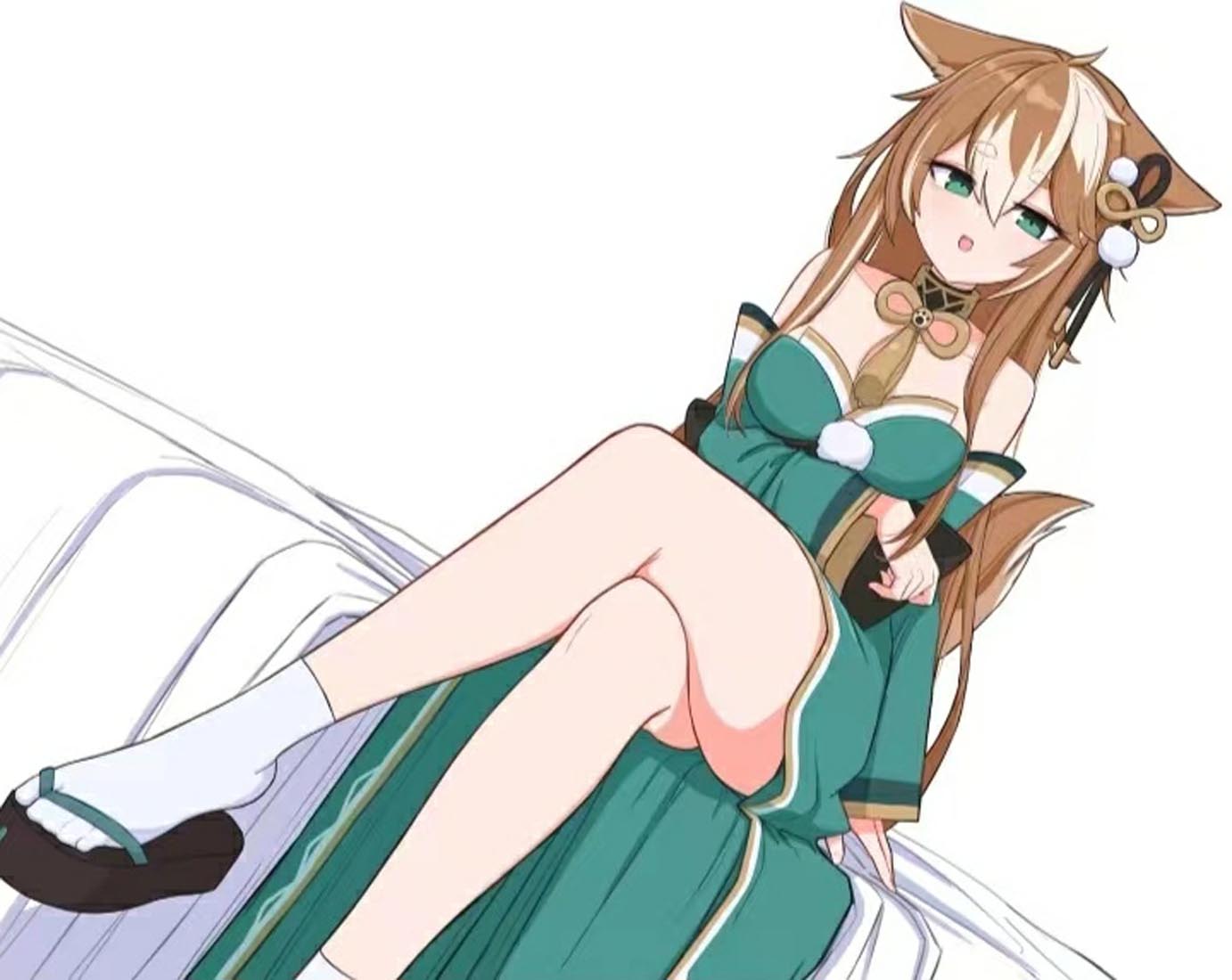 【游戏同人插画】#午安【221103】