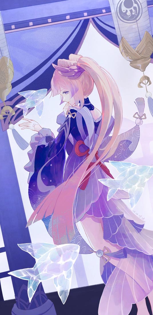 【游戏同人插画】#晚安【221103】