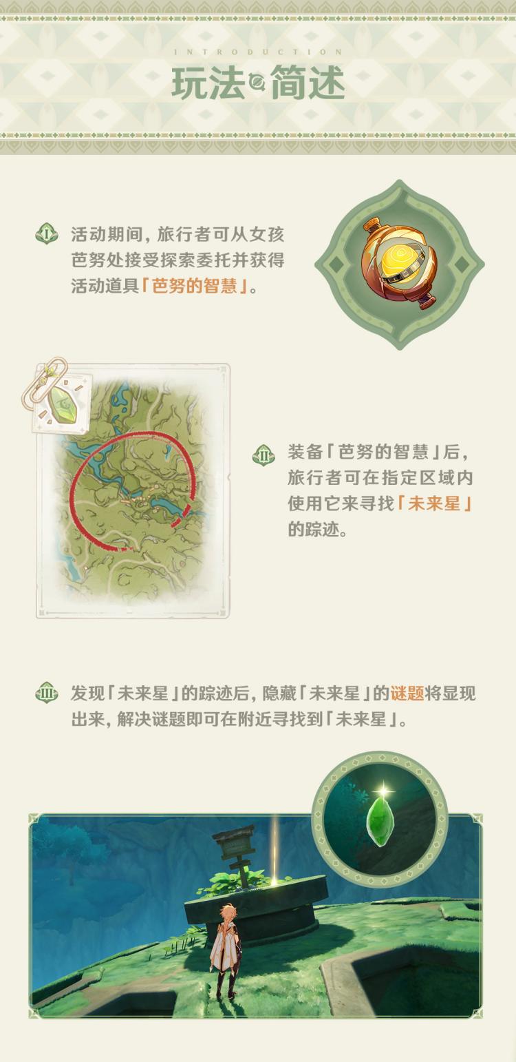 原神3.1：寻宝活动「寻星之旅」玩法说明