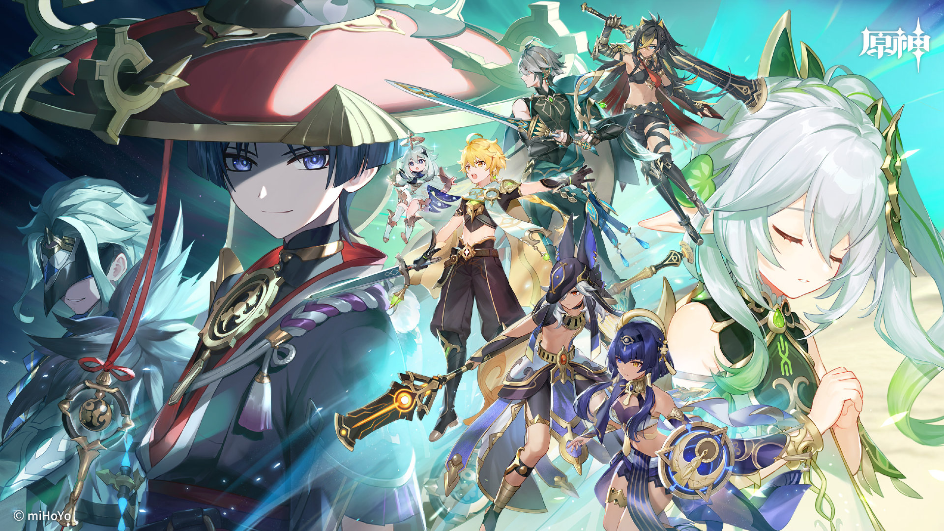 原神：3.1版本官方「壁纸放送」