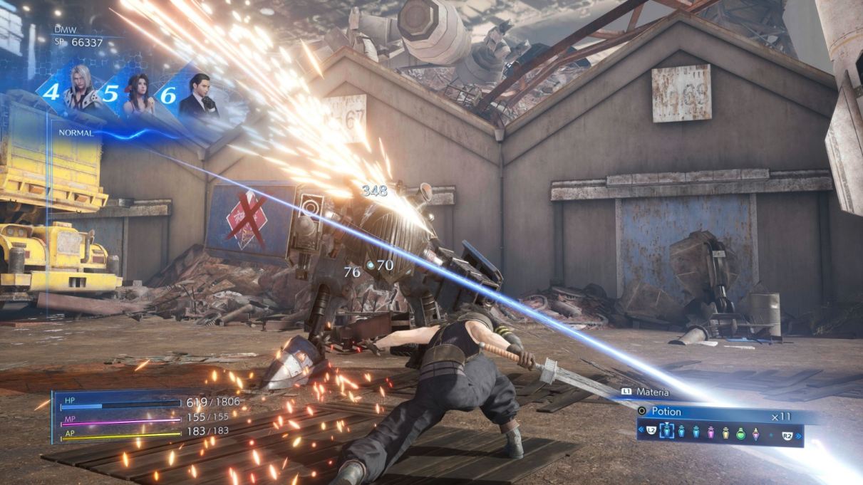 《最终幻想7 核心危机 重聚》最新截图公布，12月13日发售