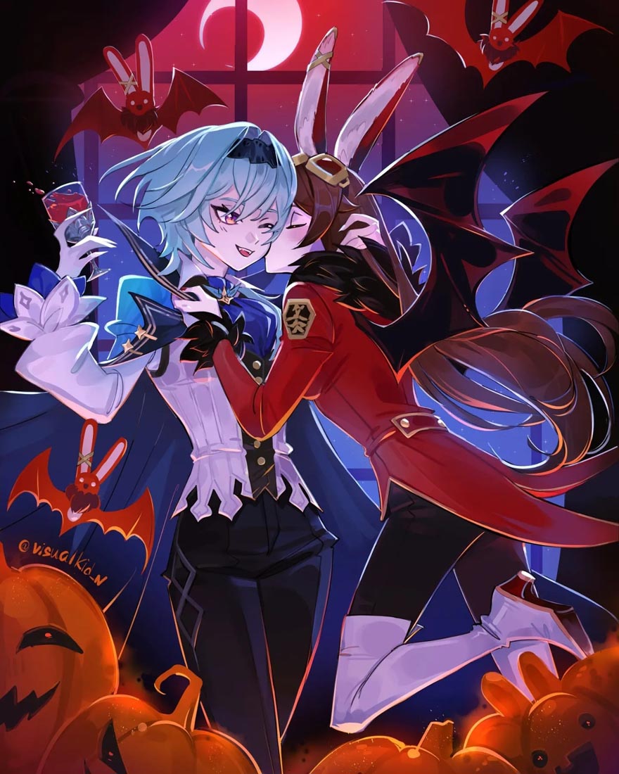 晚安#Pixiv原神精选【221124】