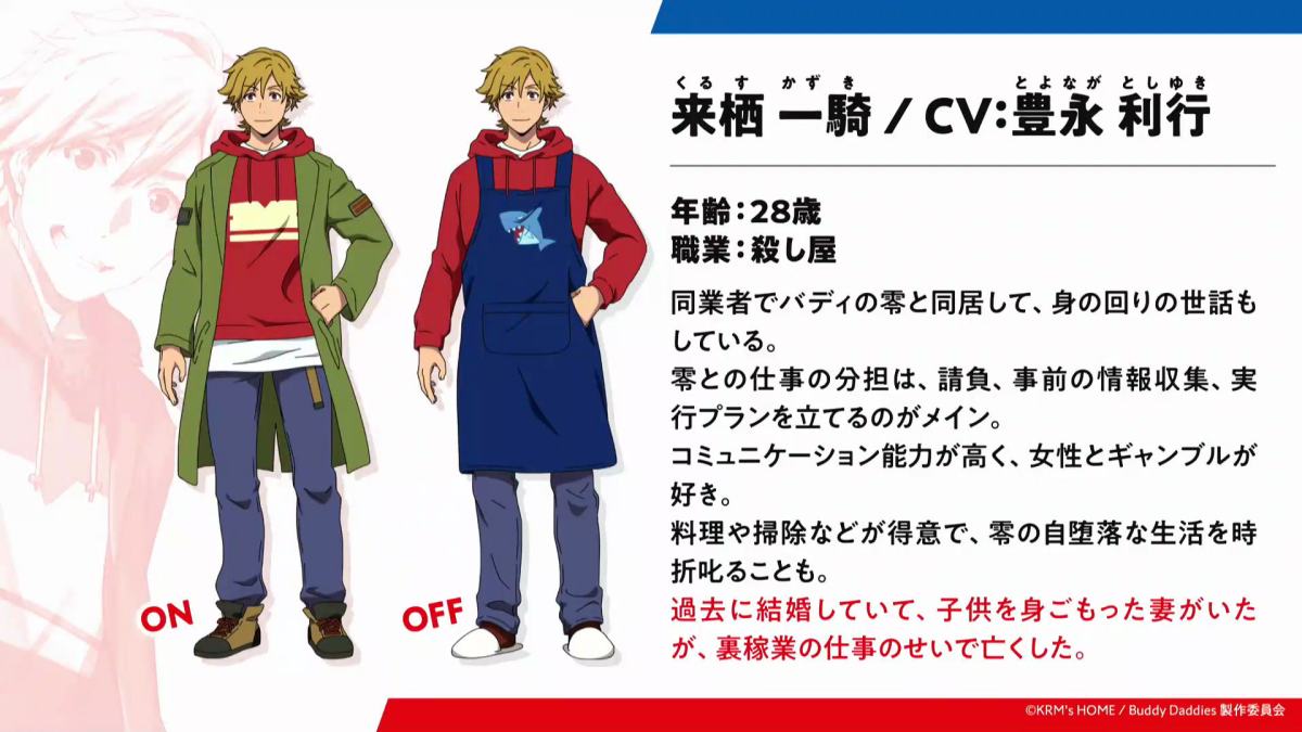 TV动画 《Buddy Daddies》PV第1弹公开，23年1月开播