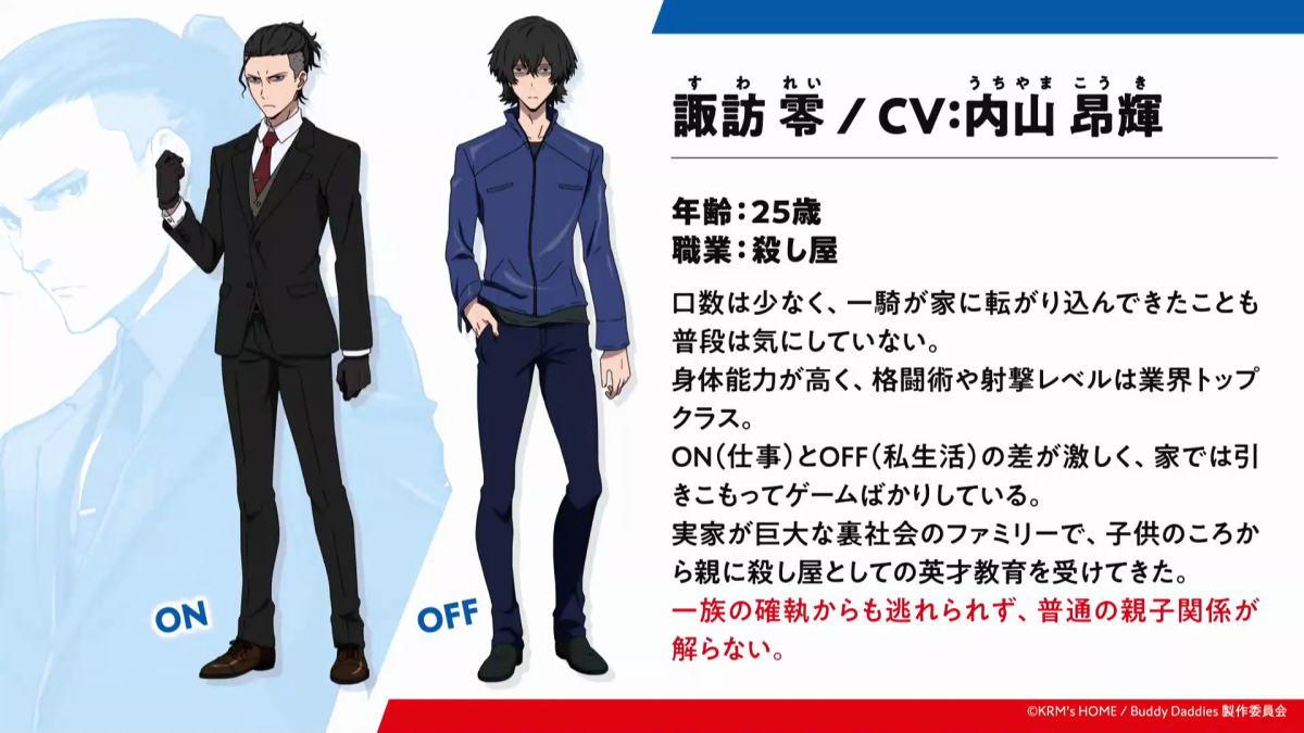 TV动画 《Buddy Daddies》PV第1弹公开，23年1月开播