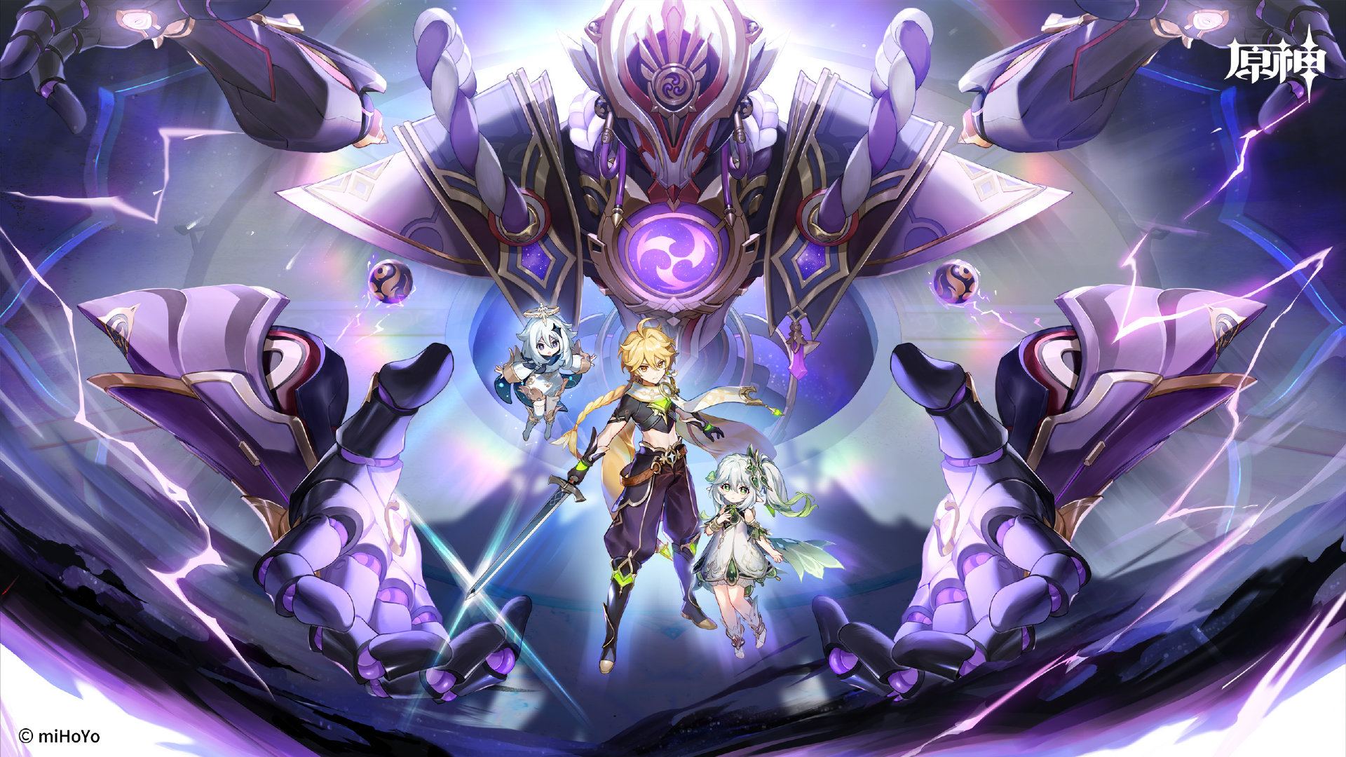 原神：3.2版本官方「壁纸放送」