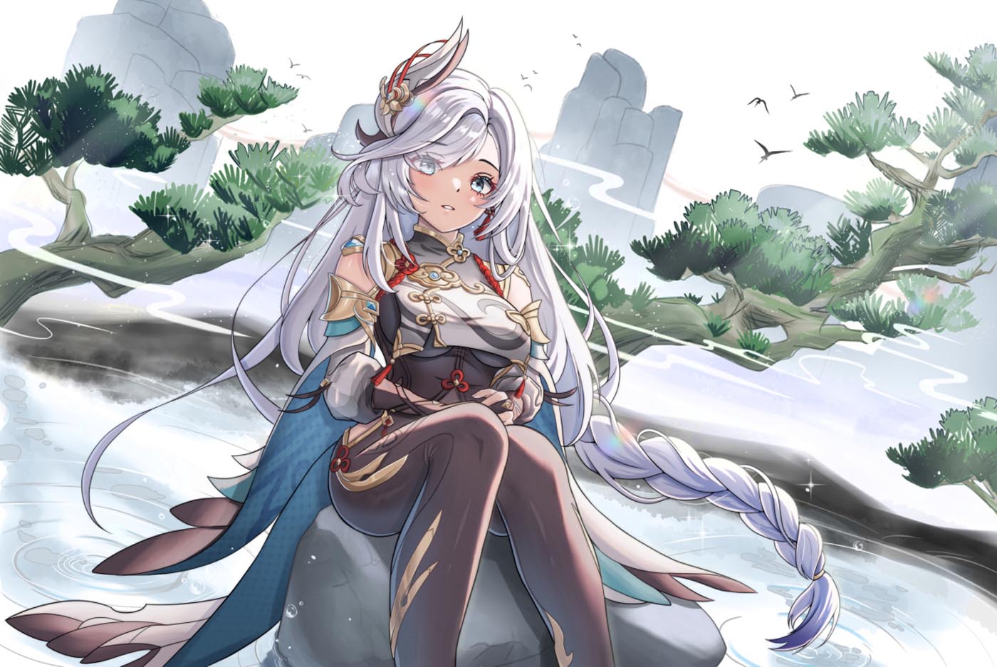 晚安#二次元美图日常【221214】