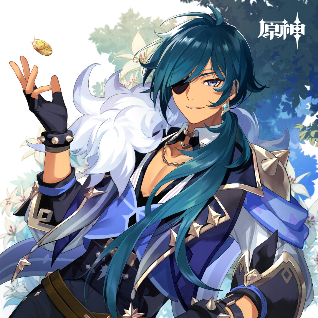 原神：“凯亚” 生日快乐 官方贺图