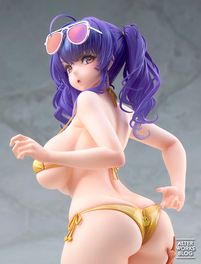 手办模型：ALTER《碧蓝航线》「波拉 水边的事故？Ver.」1/7 手办