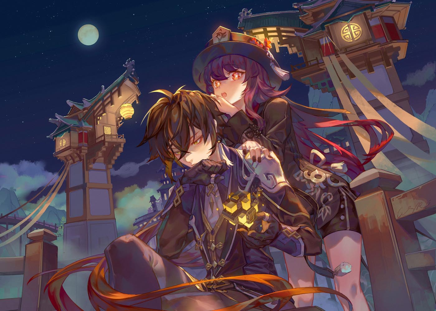 早安#原神游戏同人图【221229】