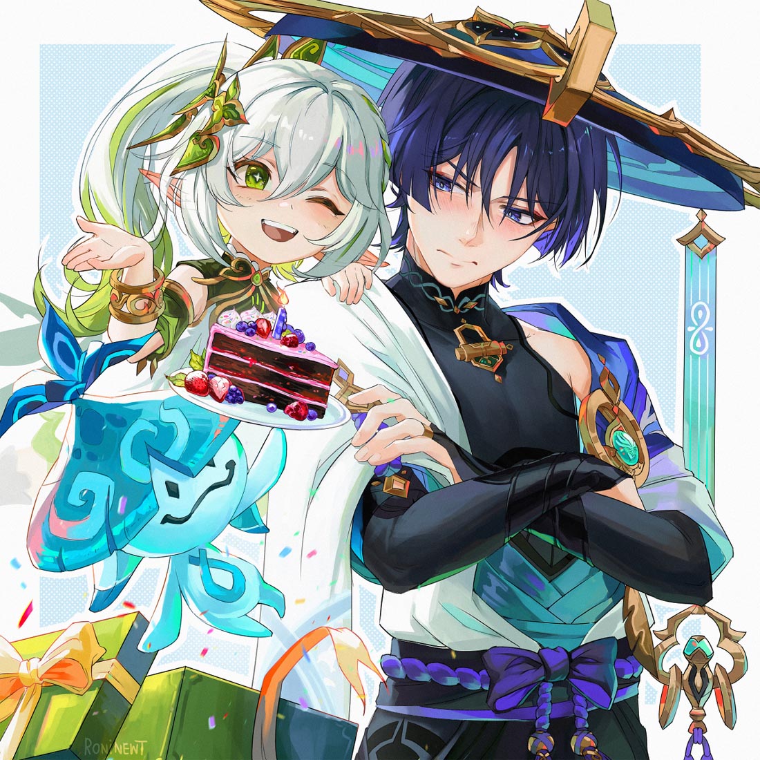 午安#Xman原神♥同人图【230125】