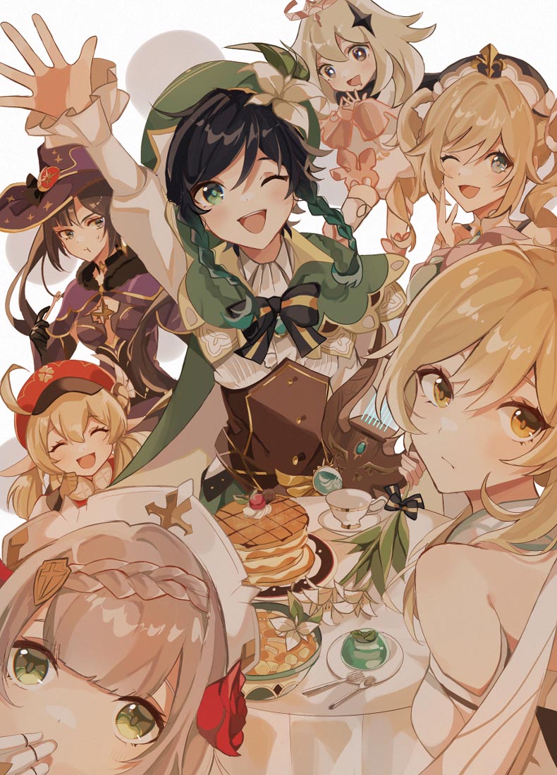 早安#Pixiv原神同人精选【230208】