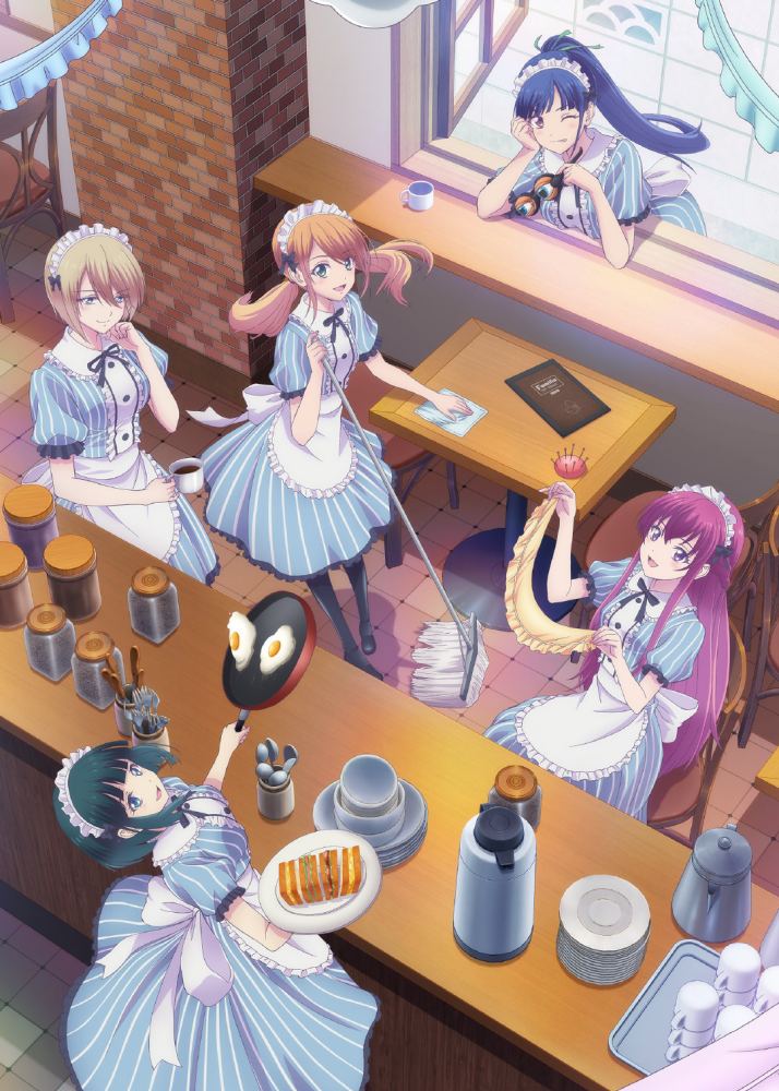 TV动画《女神的露天咖啡厅》角色视觉图公开,4月开播插图 TV动画《女神的露天咖啡厅》角色视觉图公开,4月开播