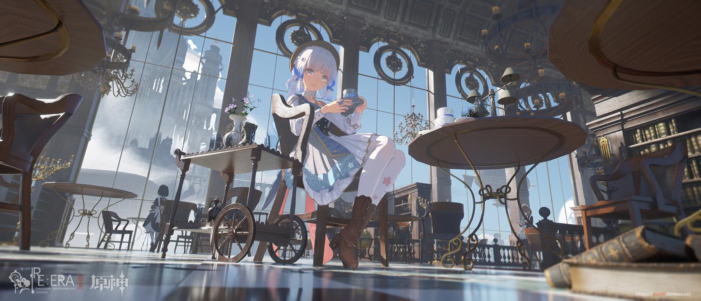 晚安#小站原神同人图【230219】