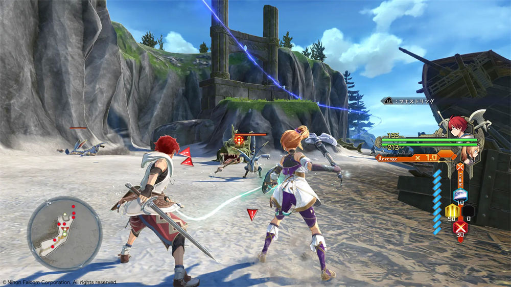 Falcom新游《伊苏10》官网更新游戏截图与角色立绘