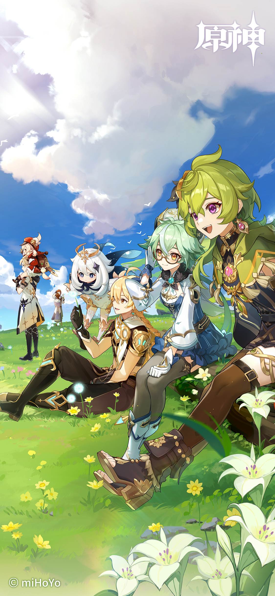 原神3.5：官方「壁纸放送」