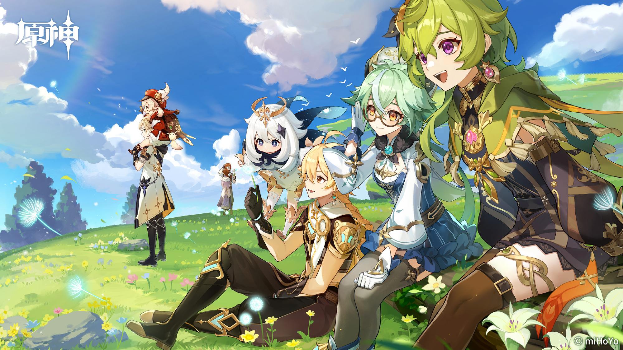 原神3.5：官方「壁纸放送」