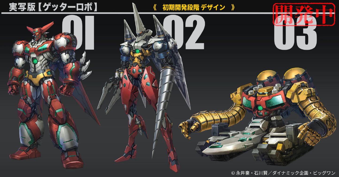 《盖塔机器人》真人版电影将于2025年推出