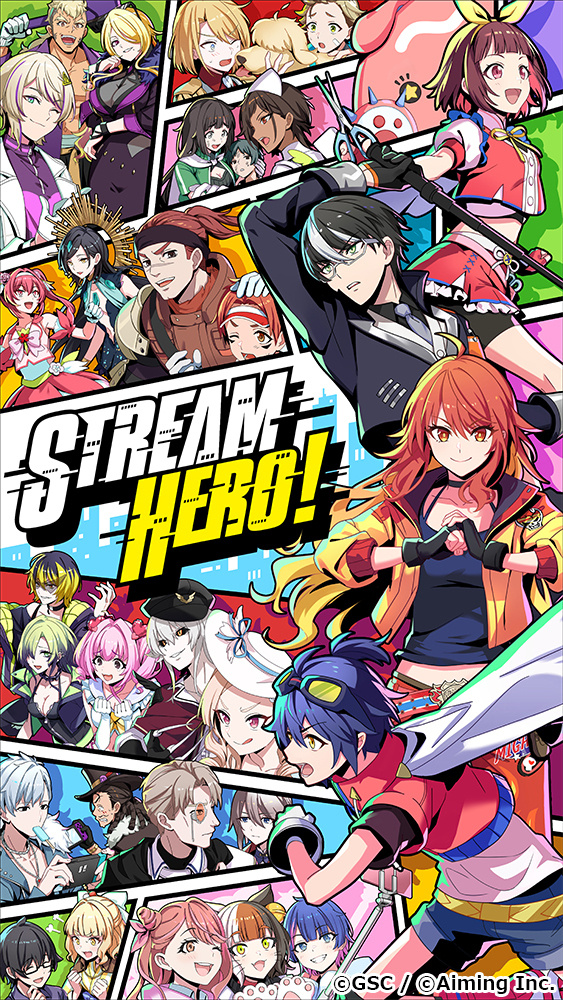 日系手游新作《STREAM HERO！》正式公布