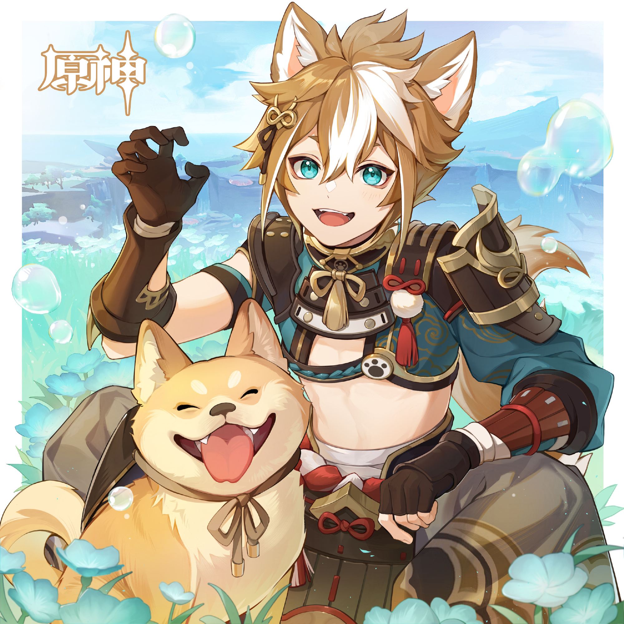 原神：“五郎” 生日快乐 官方贺图