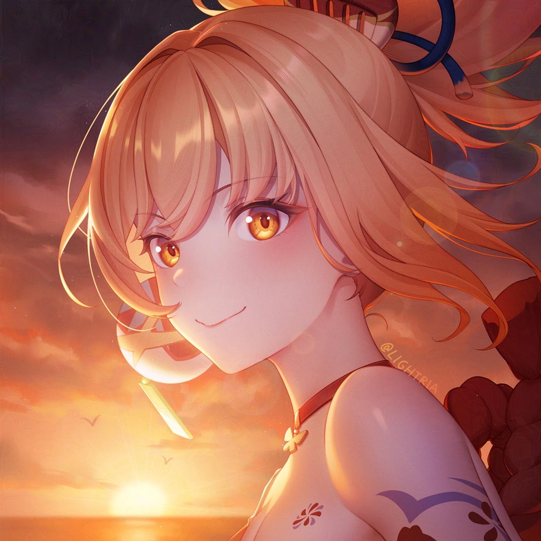 【230610】动漫同人图#晚安