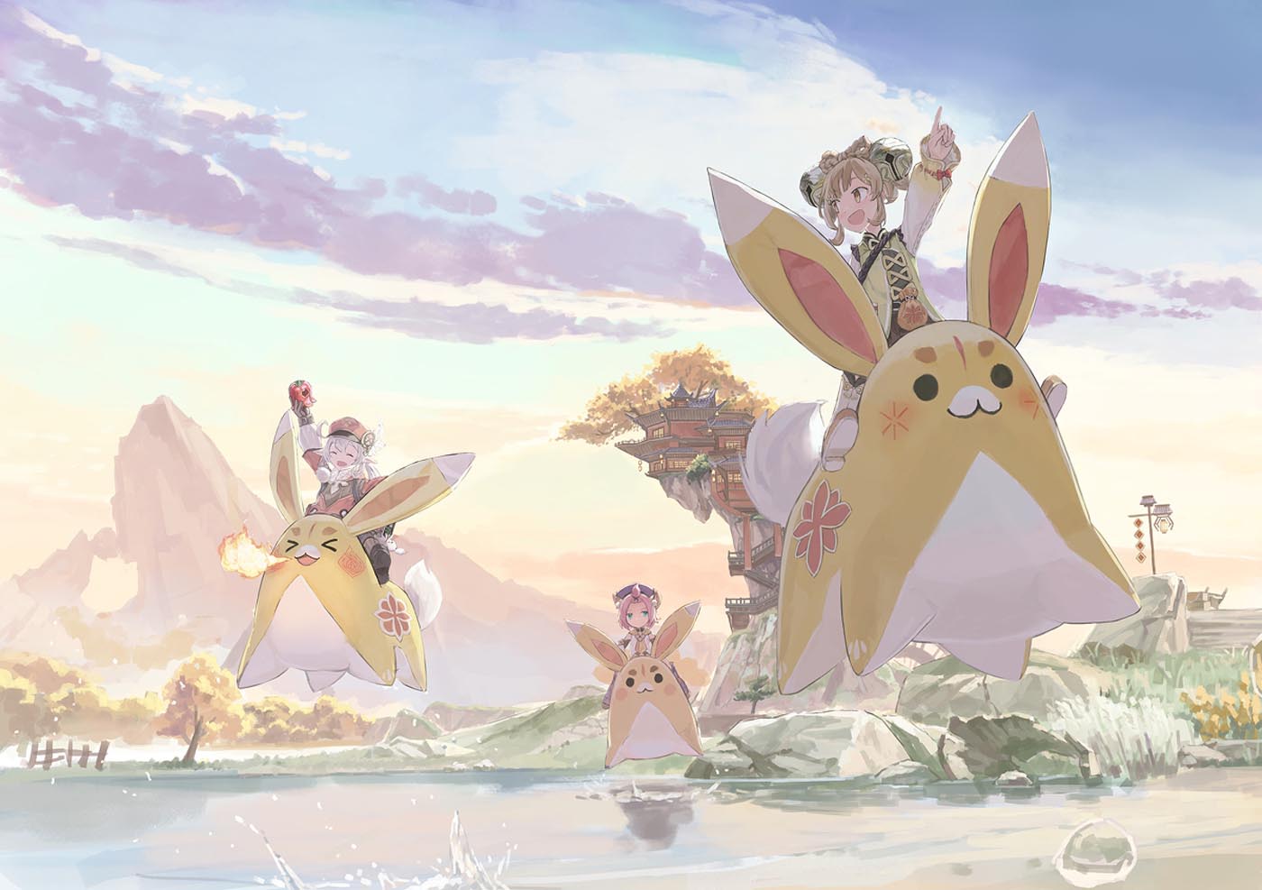 原神同人图合集#早安【230626】