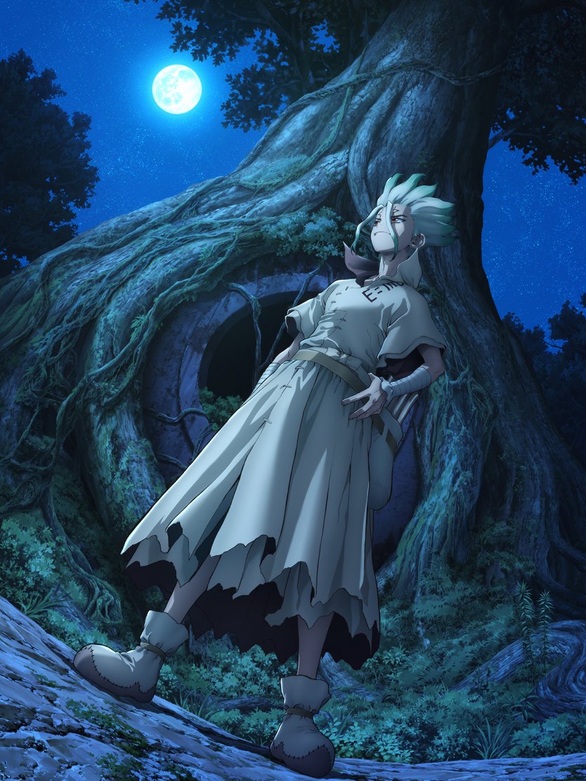 TV动画《Dr.STONE 石纪元》第三季 “宝岛篇” 第二部分 将于10月开播