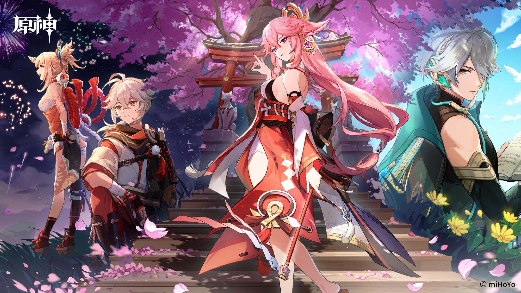 原神3.7：官方「壁纸放送」