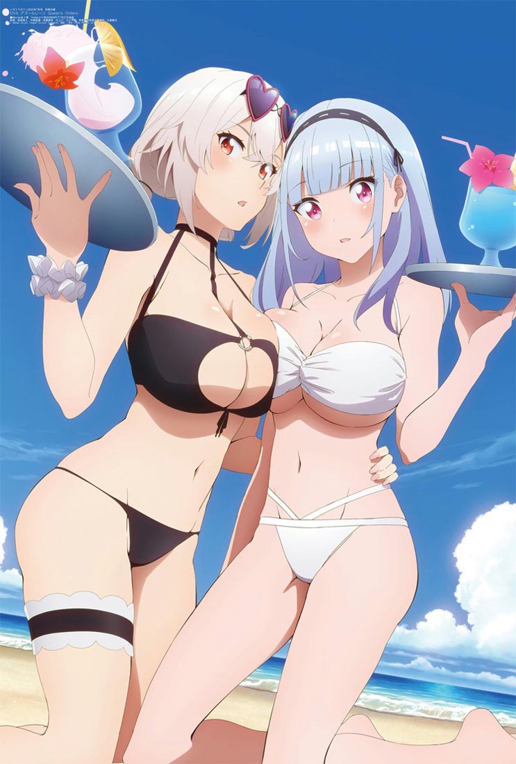 新番动画美少女版权绘「Megami MAGAZINE」2023年7月号