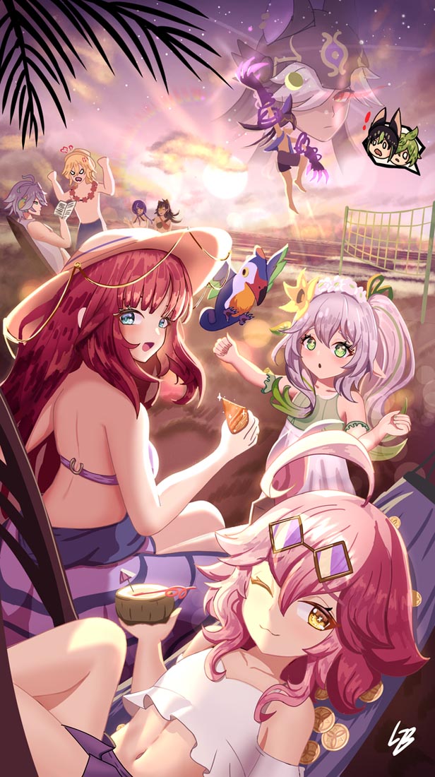 【230727】同人福利图#晚安