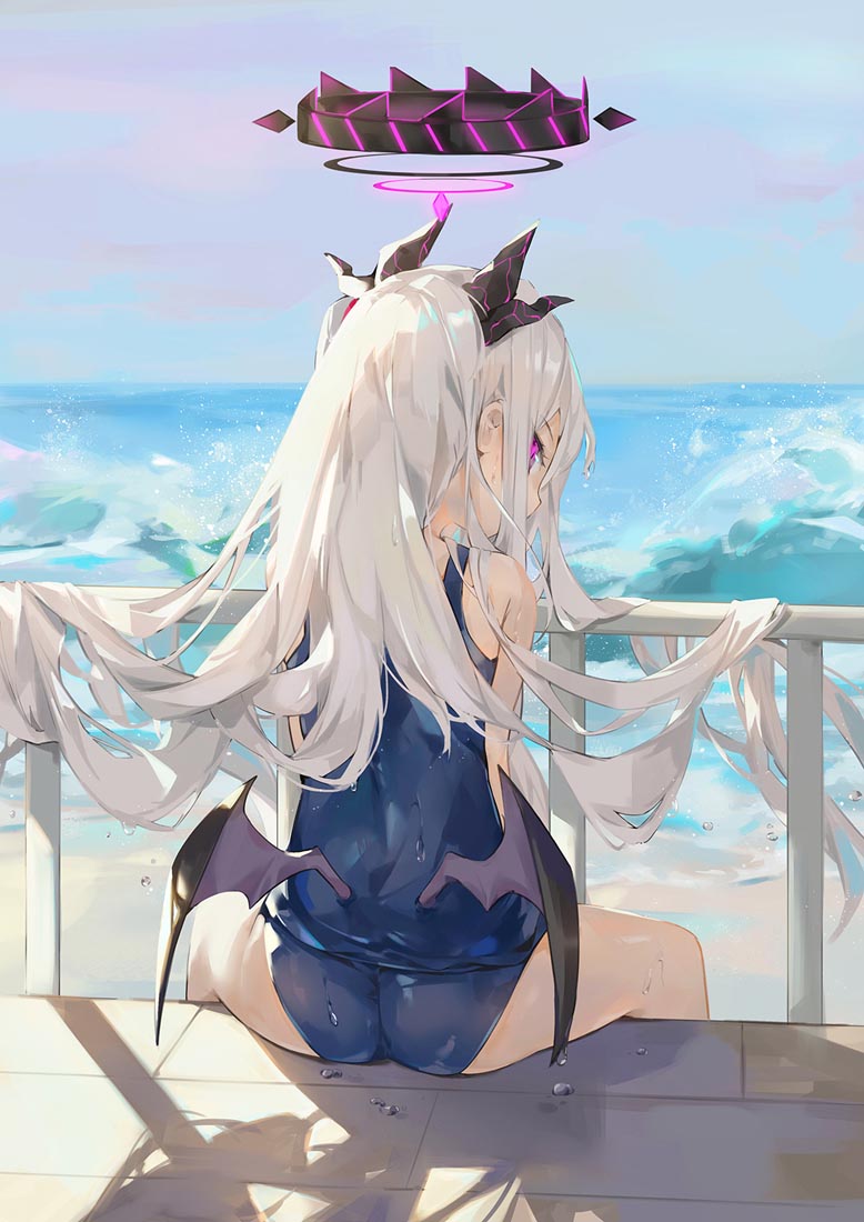 【230730】游戏插画#午安