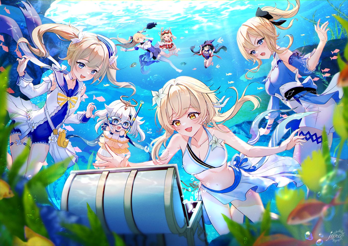 【230802】二次元插画#晚安