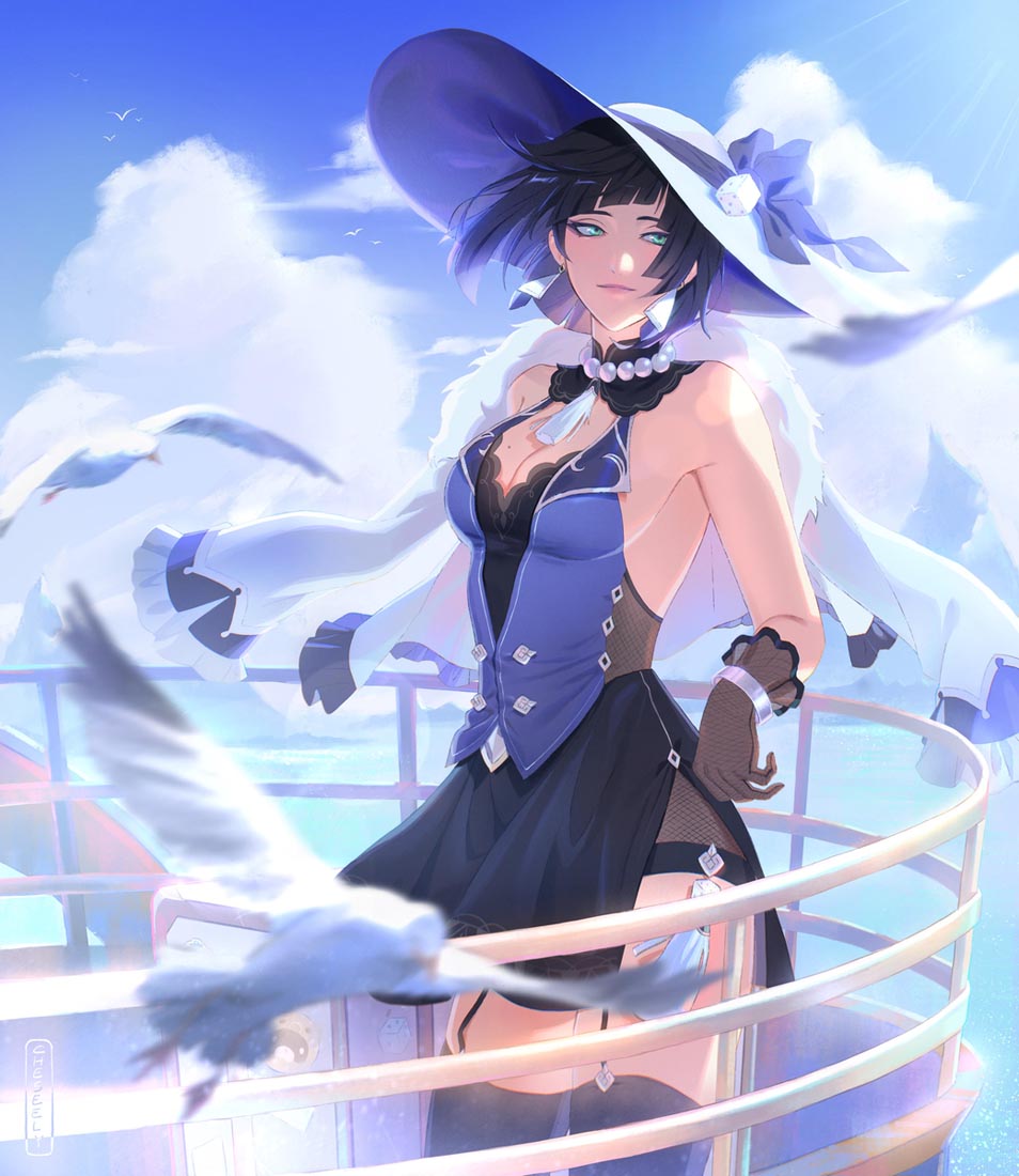 【230909】 P站二次元图#晚安