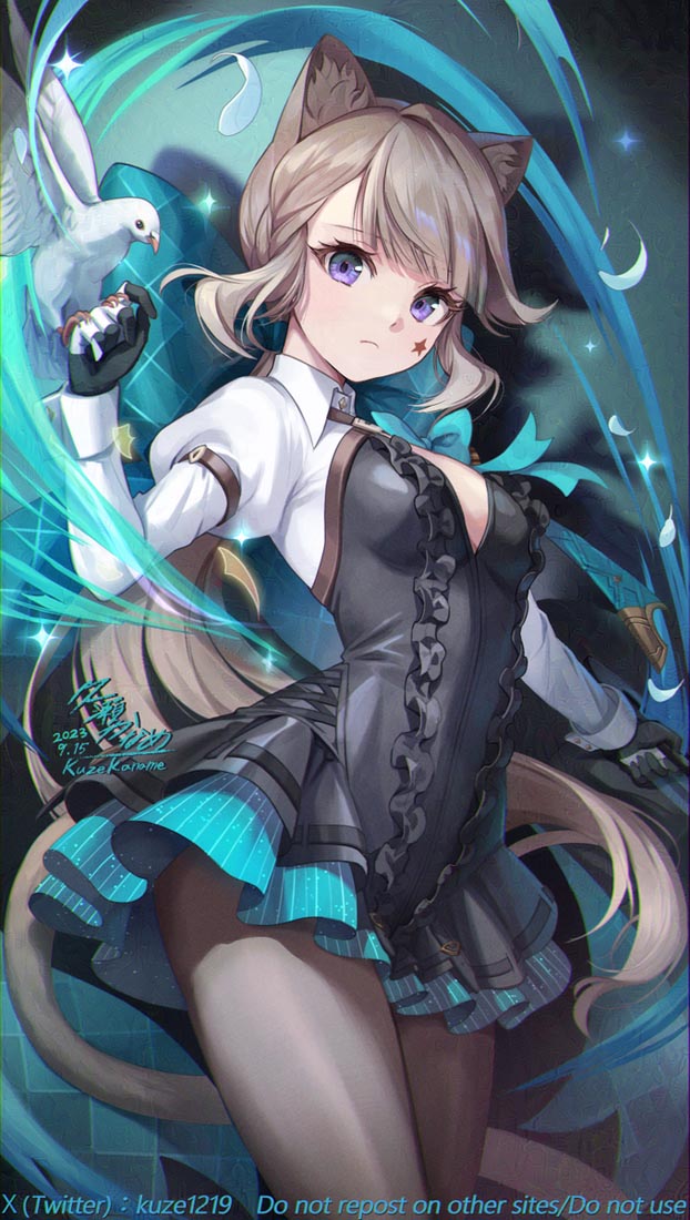 美少女同人图！#早安【231008】